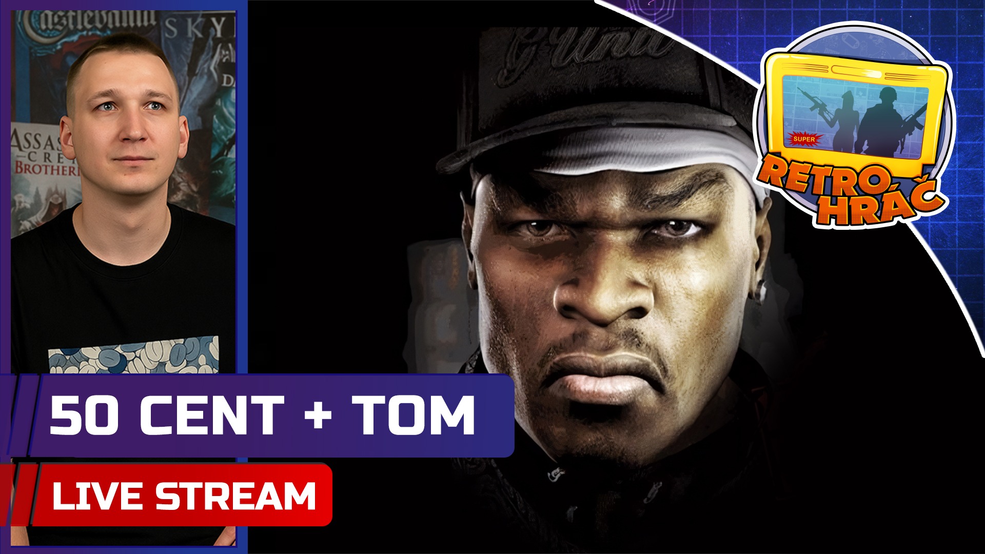 Přečtete si více ze článku Přímý přenos: 50 Cent: Bulletproof (+ host: Tomáš)