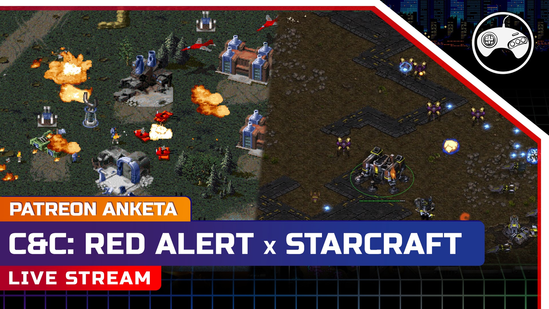 Právě si prohlížíte Přímý přenos: Red Alert nebo StarCraft?