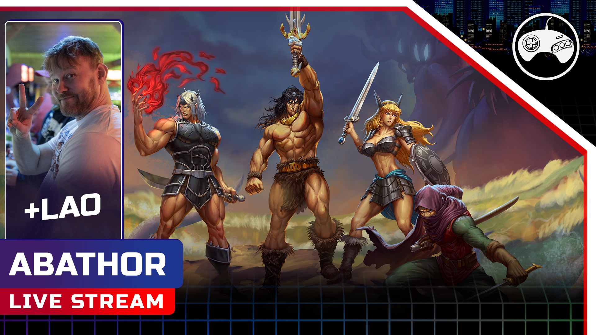 Právě si prohlížíte Přímý přenos: Abathor + LAOska